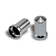 Chrome Plastic Lug Nut Cover for Commercial Heavy Semi Trucks